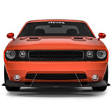 2008-2014 Dodge Challenger VZ Style Front Bumper Splitter - Vicrez