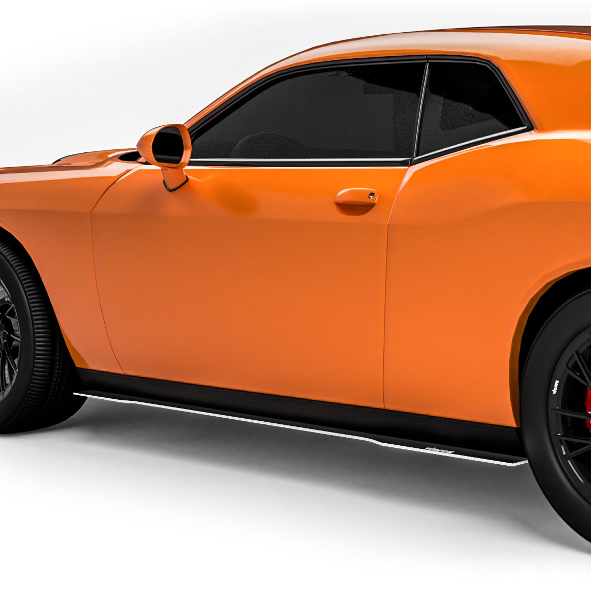 2023-2026 Dodge Hornet V7R Style Side Skirt Splitters - Vicrez