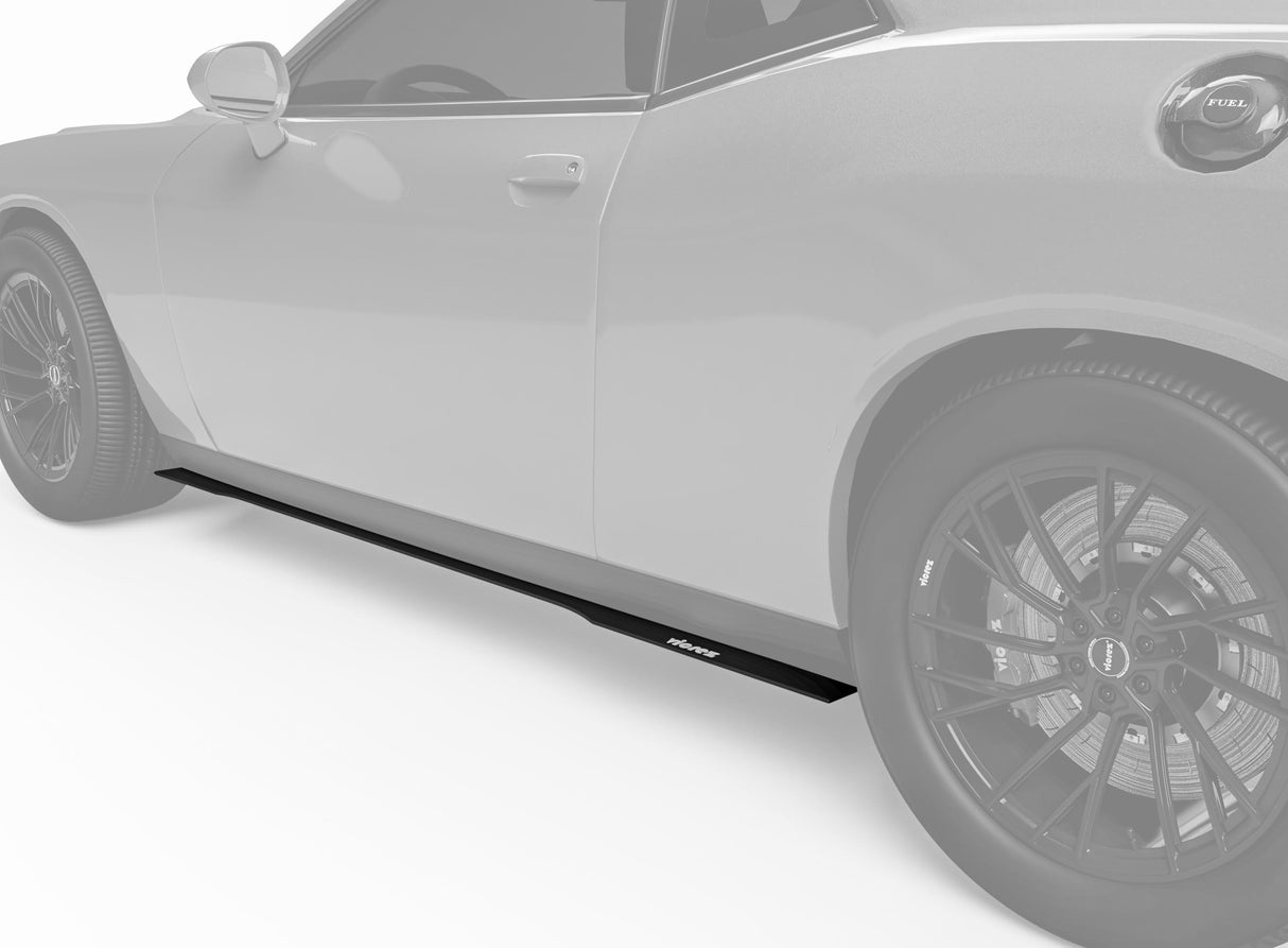 2015-2023 Dodge Challenger VZ Style Side Skirt Splitters - Vicrez