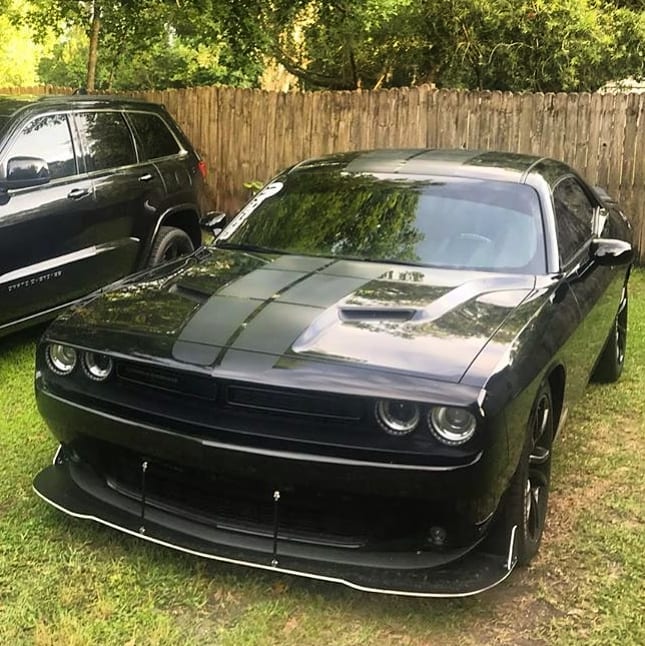2015-2023 Dodge Challenger VZ Style Front Bumper Splitter - Vicrez