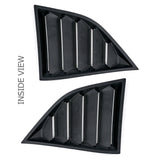 2008-2023 Dodge Challenger LV Style Quarter Window Louvers - Vicrez
