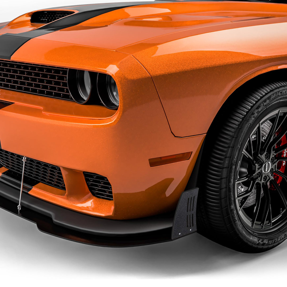 2015-2023 Dodge Challenger VZ Style Front Bumper Splitter - Vicrez