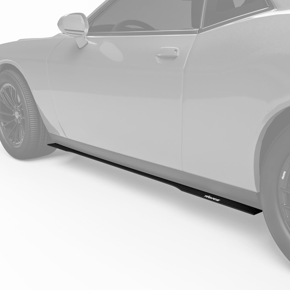 2015-2023 Dodge Challenger VZ Style Side Skirt Splitters - Vicrez