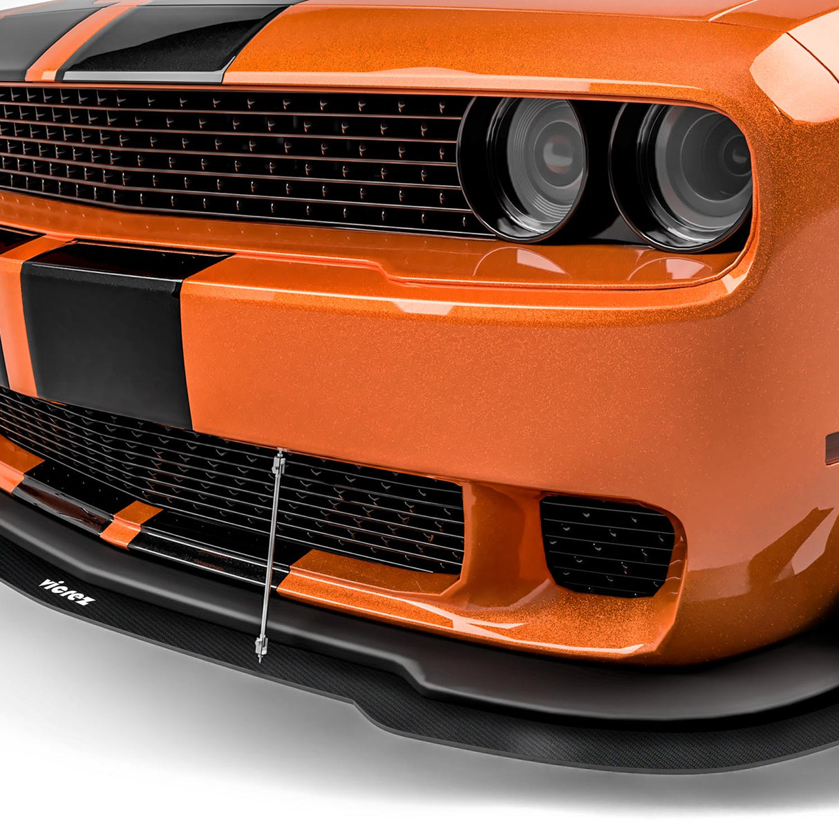 2015-2023 Dodge Challenger VZ Style Front Bumper Splitter - Vicrez