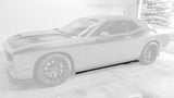 2015-2023 Dodge Challenger VZ Style Side Skirt Splitters - Vicrez
