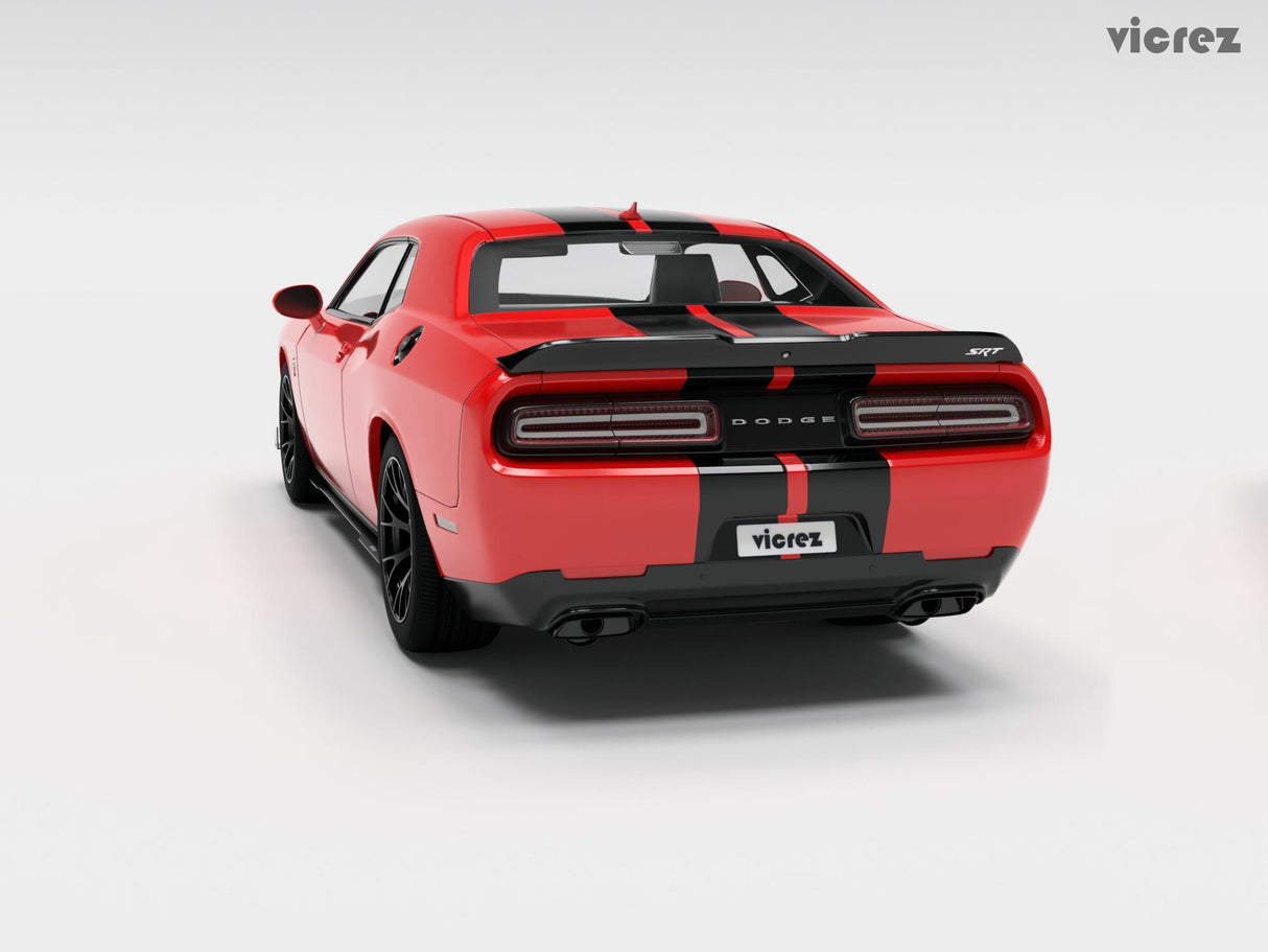 2015-2023 Dodge Challenger VZ Style Side Skirt Splitters - Vicrez