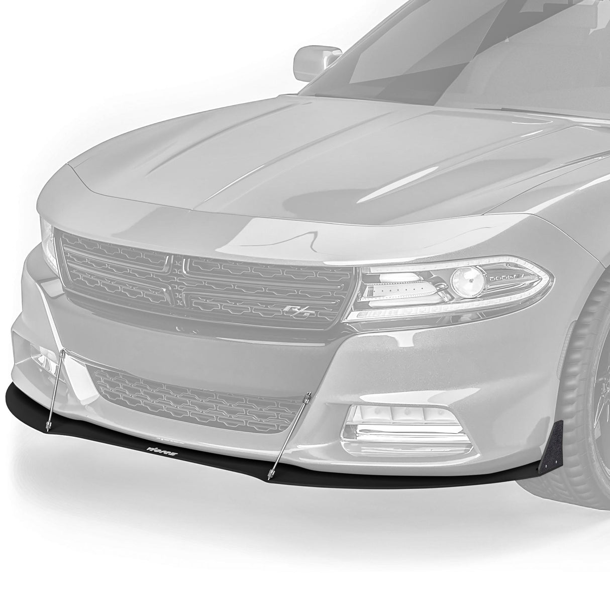 2015-2023 Dodge Charger VZ3 Style Front Bumper Splitter - Vicrez