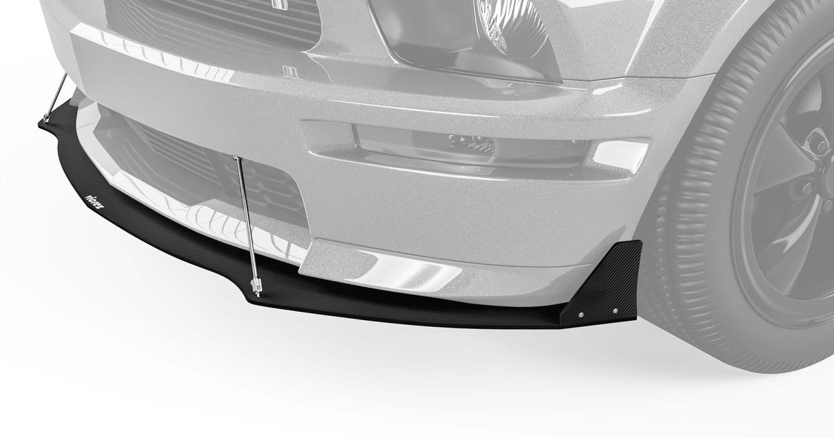 2005-2009 Ford Mustang DR Style Front Bumper Lip Splitter - Vicrez