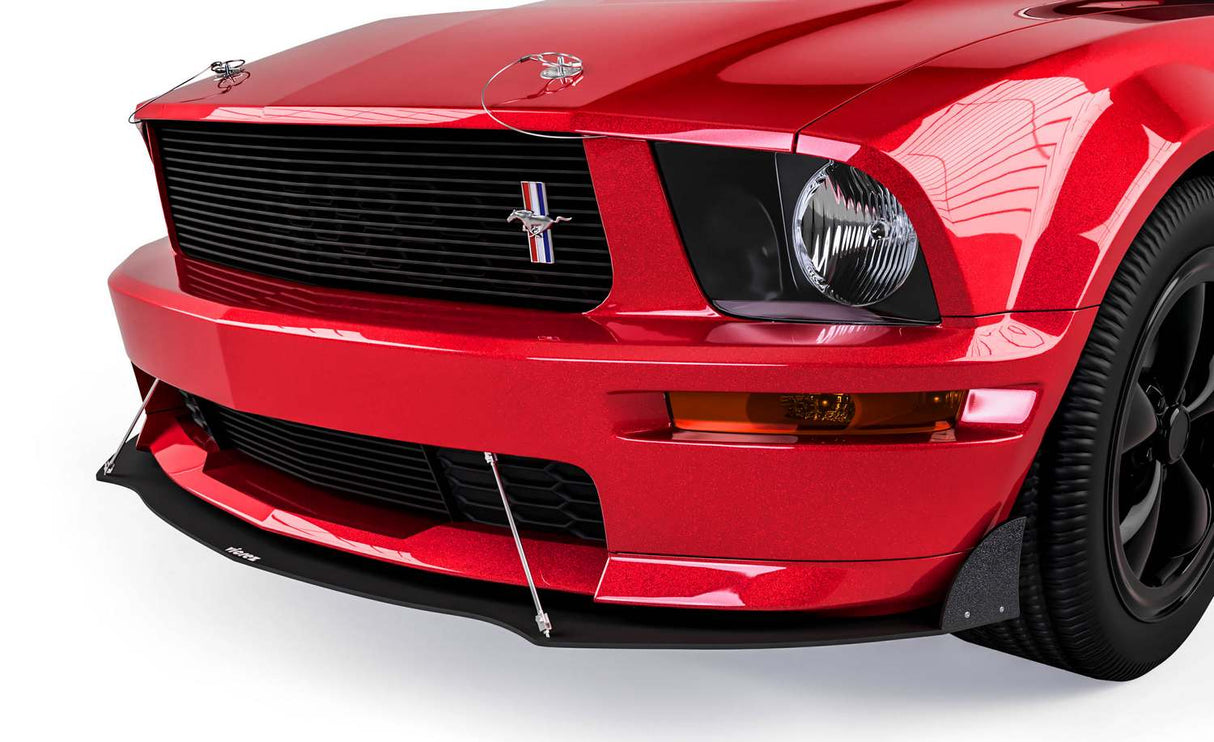 2005-2009 Ford Mustang DR Style Front Bumper Lip Splitter - Vicrez