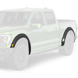 2021-2023 Ford F150 Raptor Style Fender Flares with Light - Vicrez