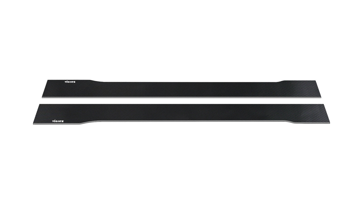 2005-2014 Ford Mustang VZ Style Side Skirt Splitters - Vicrez