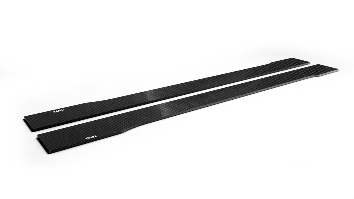 2005-2014 Ford Mustang VZ Style Side Skirt Splitters - Vicrez