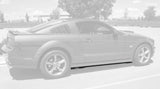 2005-2014 Ford Mustang VZ Style Side Skirt Splitters - Vicrez