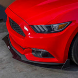 2015-2017 Ford Mustang Front Bumper Lip Splitter - Vicrez