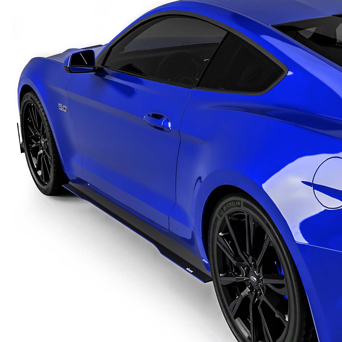 2015-2017 Ford Mustang Side Skirt Splitters - Vicrez