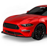 2018-2023 Ford Mustang LV Style Front Bumper Lip Splitter - Vicrez