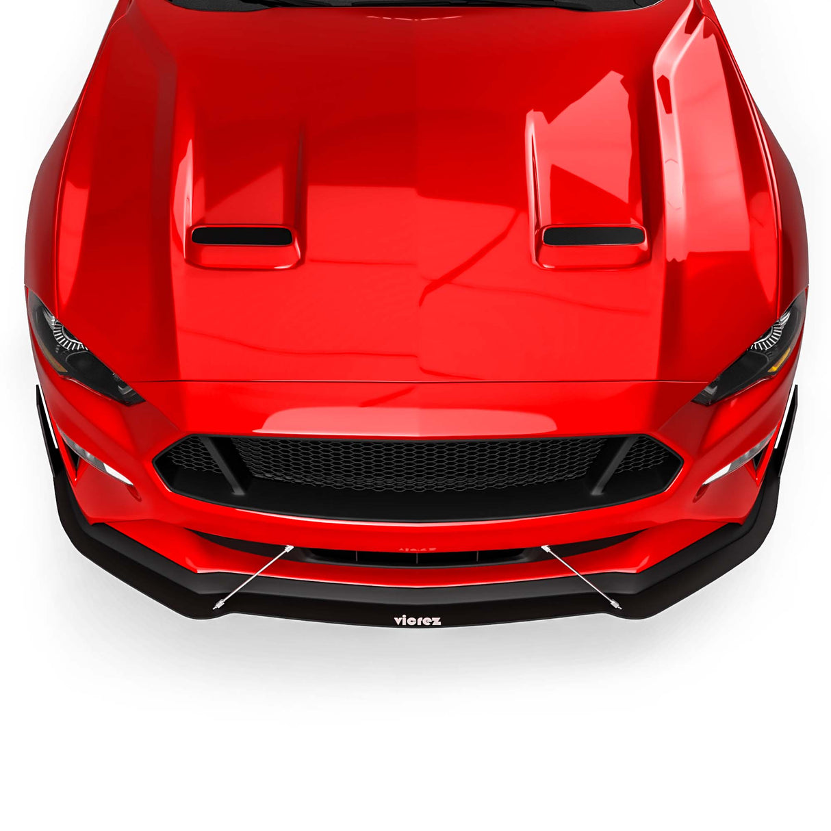 2018-2023 Ford Mustang LV Style Front Bumper Lip Splitter - Vicrez