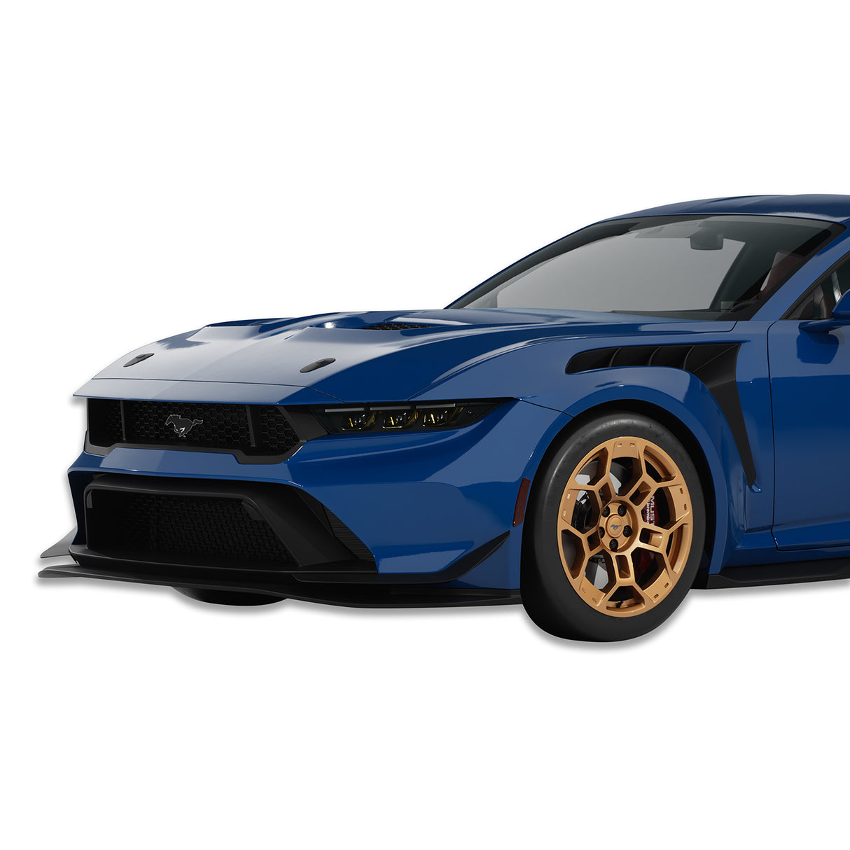 2015-2017 Ford Mustang Dark Horse Style Front Bumper - Vicrez