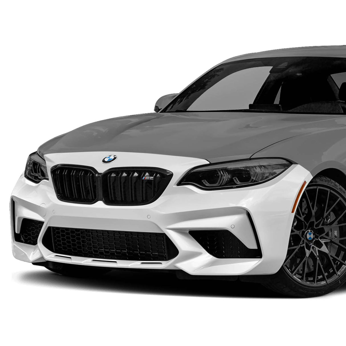 2016-2020 BMW M2 M2 Competition Style Front Bumper - Vicrez