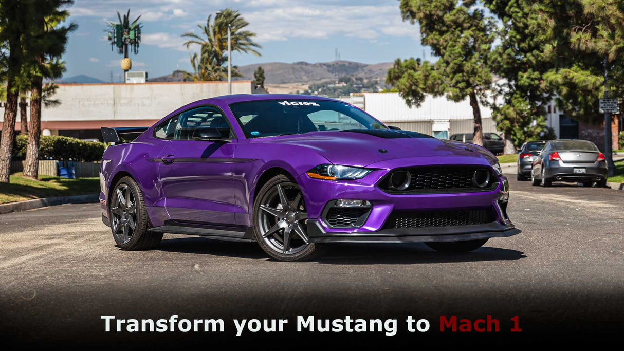 2018-2023 Ford Mustang Mach 1 Style Front Bumper - Vicrez