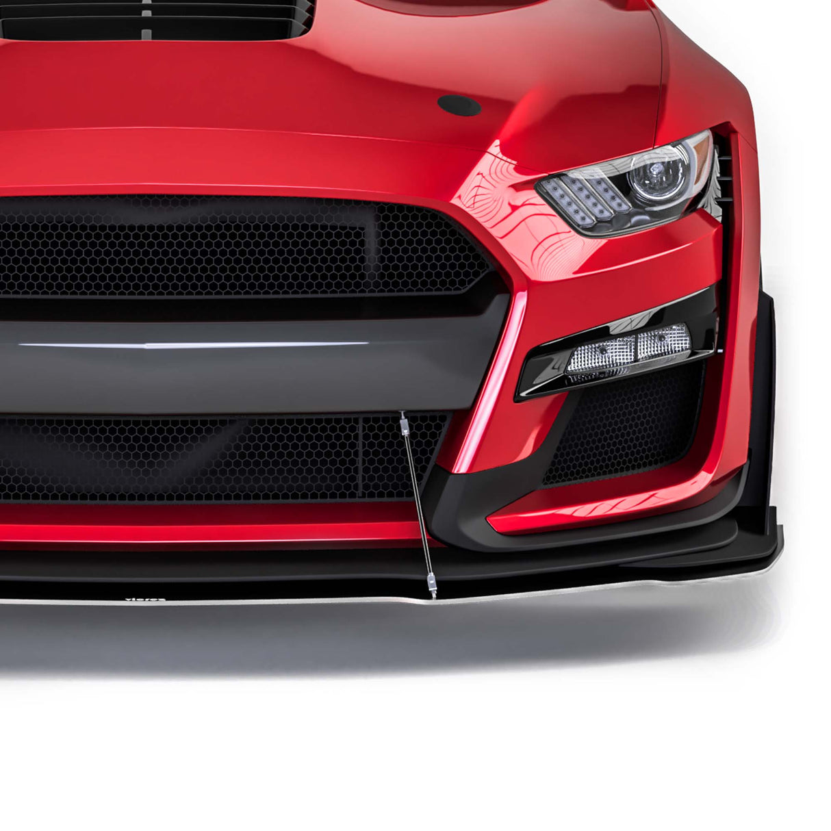 2018-2023 Ford Mustang GT500 Style Front Bumper Splitter - Vicrez