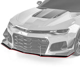 2016-2024 Chevrolet Camaro ZL1 Style Front Bumper Splitter - Vicrez