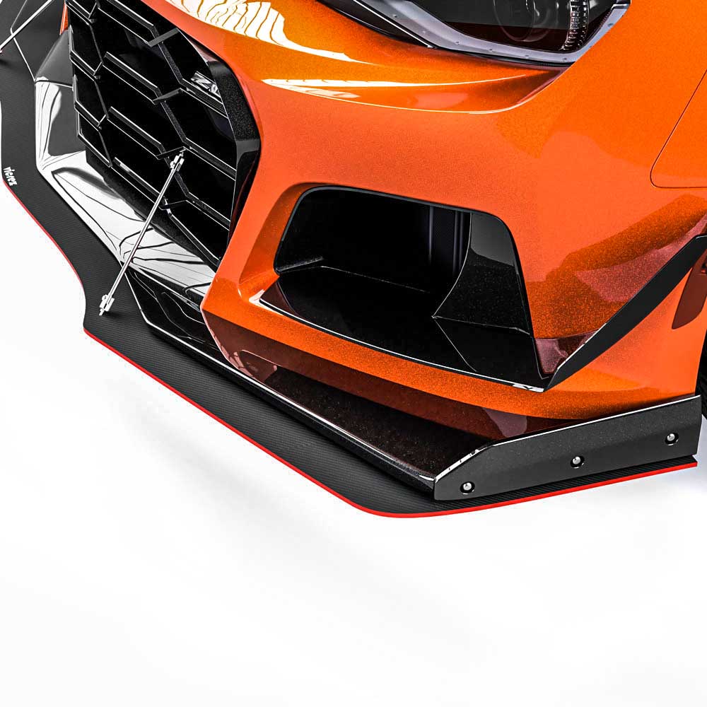 2016-2024 Chevrolet Camaro ZL1 Style Front Bumper Splitter - Vicrez