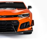 2016-2024 Chevrolet Camaro ZL1 Style Front Bumper Splitter - Vicrez
