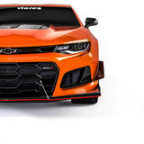 2016-2024 Chevrolet Camaro ZL1 Style Front Bumper Splitter - Vicrez