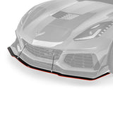 2014-2019 Chevrolet Corvette C7 ZR1 Style Front Bumper Splitter - Vicrez