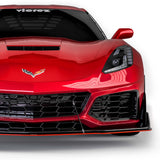 2014-2019 Chevrolet Corvette C7 ZR1 Style Front Bumper Splitter - Vicrez