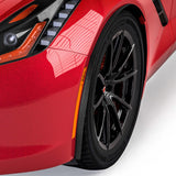 2014-2019 Chevrolet Corvette C7 Front Fender Trim Molding Spats - Vicrez