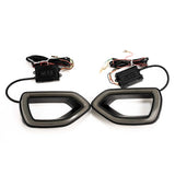2020-2023 Dodge Charger Widebody Front Grille w/ LED Snorkel Lights - Vicrez