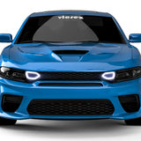 2020-2023 Dodge Charger Widebody Front Grille w/ LED Snorkel Lights - Vicrez