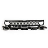 2020-2023 Dodge Charger Widebody Front Grille w/ LED Snorkel Lights - Vicrez