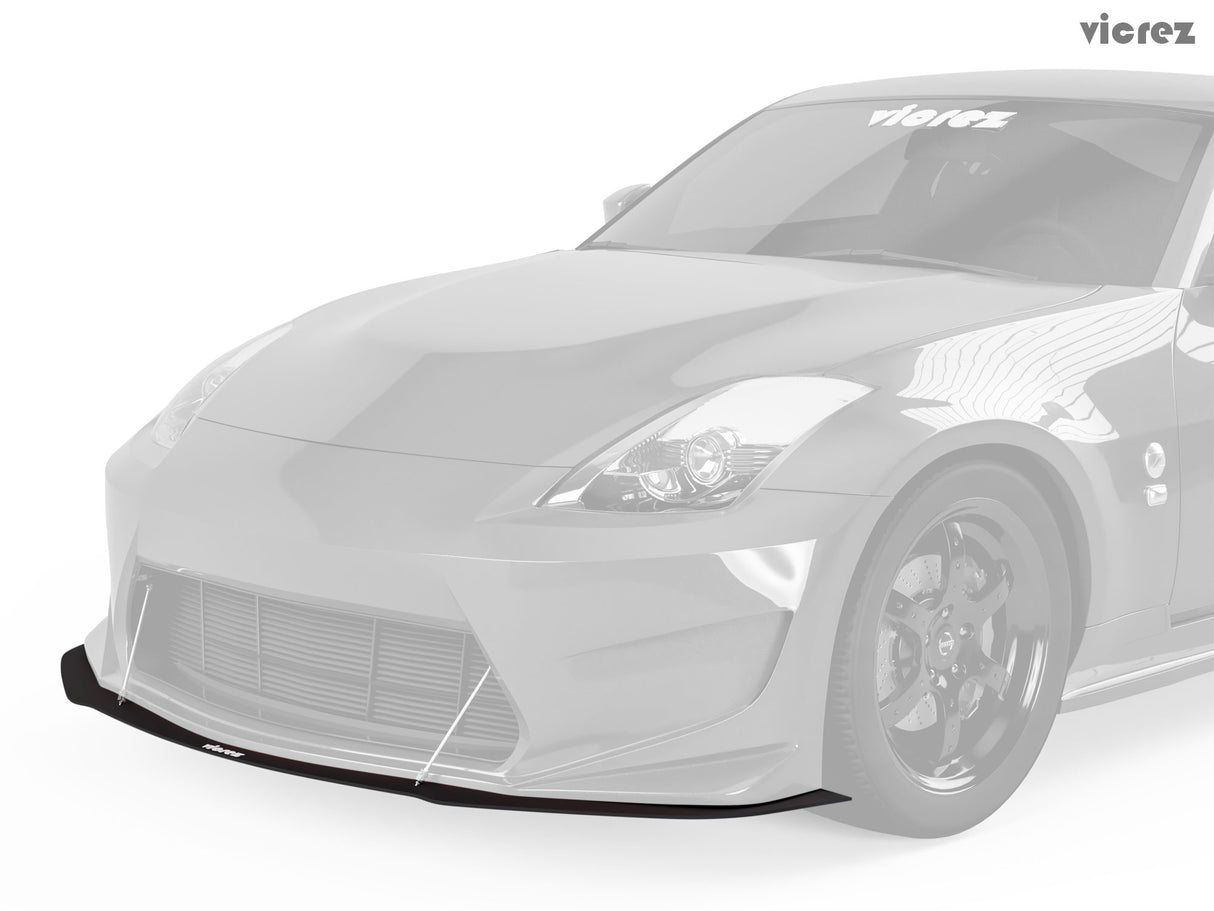 2003-2019 Nissan 350Z 370Z Amuse Style Front Splitter - Vicrez