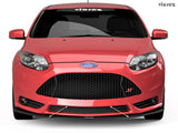 2011-2014 Ford Focus ST V Style Front Splitter - Vicrez