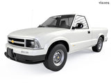 1994-2004 Chevrolet S-10 V Style Front Splitter - Vicrez