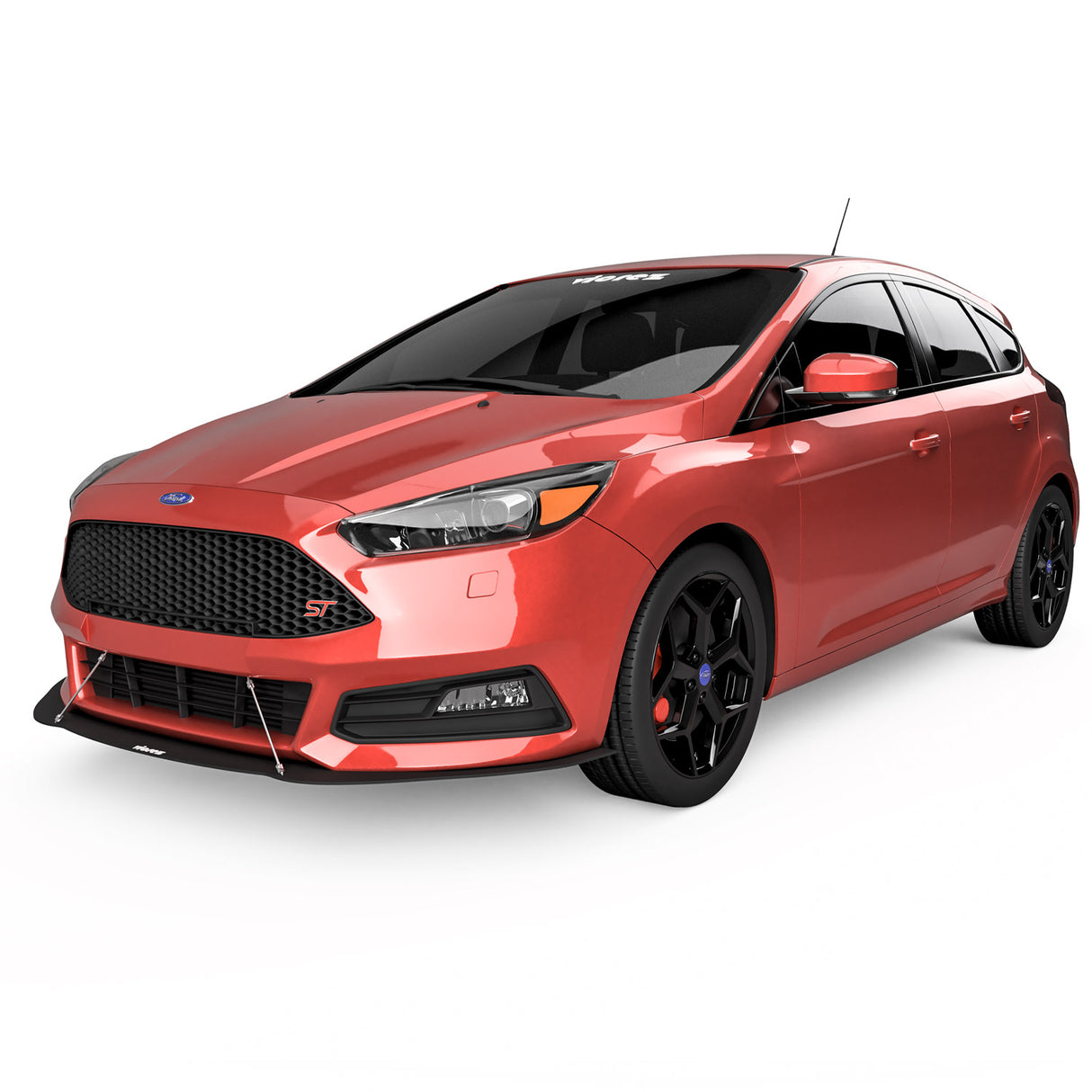 2015-2018 Ford Focus ST VZ Style Front Splitter - Vicrez