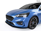 2019 Ford Focus ST VZR Style Front Splitter - Vicrez