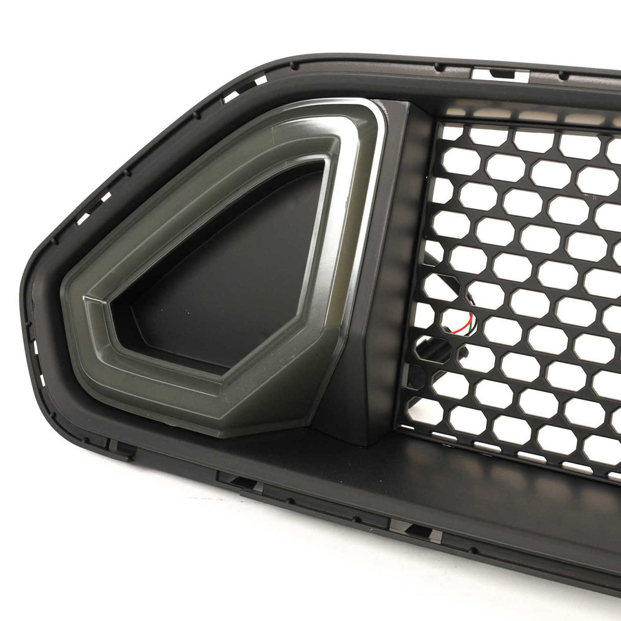 2015-2017 Ford Mustang Front Top Grille W/ LED Lights - Vicrez
