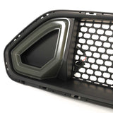 2015-2017 Ford Mustang Front Top Grille W/ LED Lights - Vicrez