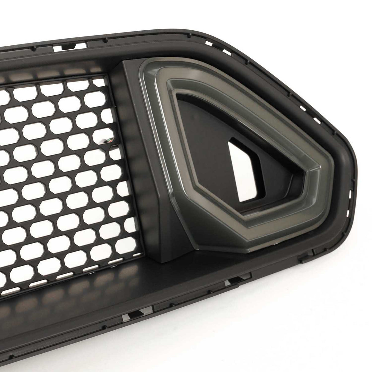 2015-2017 Ford Mustang Front Top Grille W/ LED Lights - Vicrez