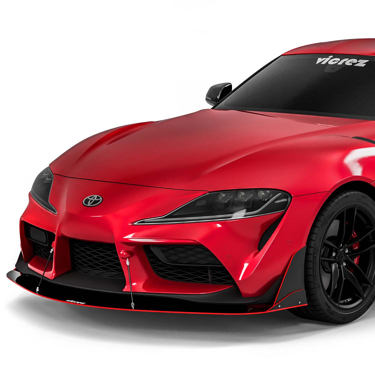 2020-2026 Toyota Supra VZ3 Style Front Splitter - Vicrez
