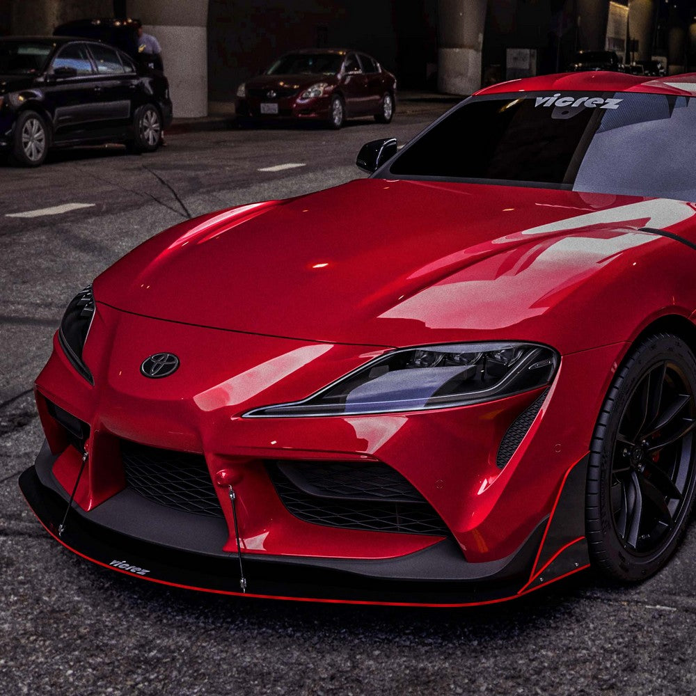 2020-2026 Toyota Supra VZ3 Style Front Splitter - Vicrez
