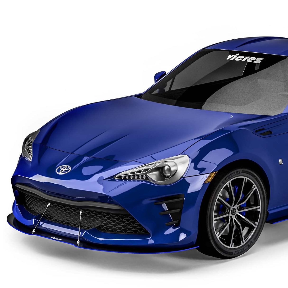 2013-2021 BRZ/FRS/86 VZ3 Style Front Splitter - Vicrez