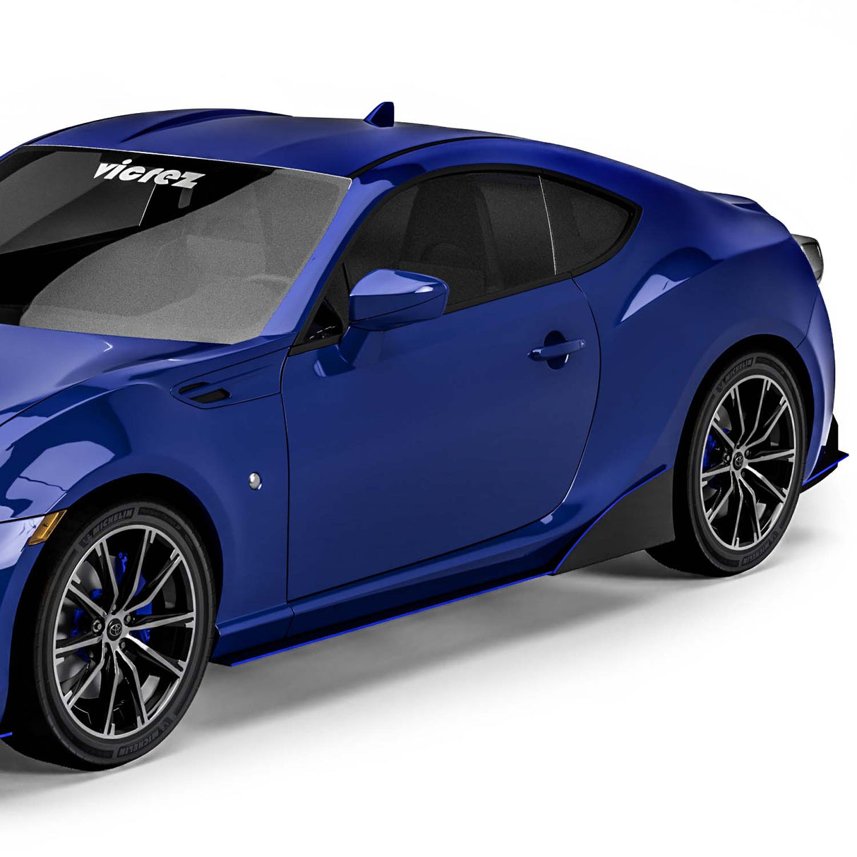 2013-2021 Toyota BRZ/FRS/86 VZ3 Style Side Splitter - Vicrez