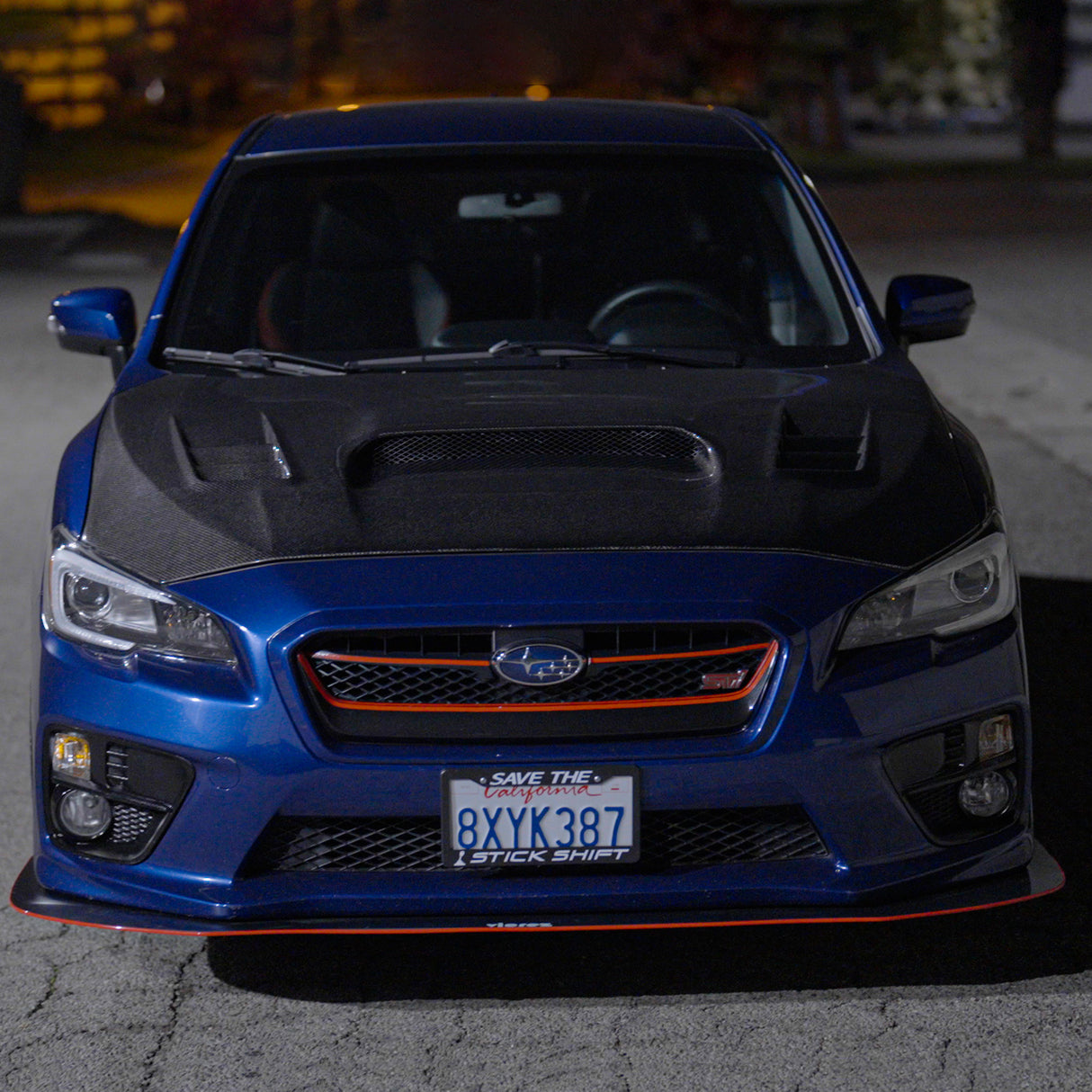 2015-2021 Subaru WRX/STI LV Style Front Bumper Splitter - Vicrez