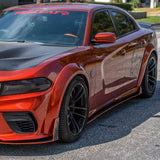 2020-2023 Dodge Charger Widebody V3R Style Side Skirt Splitters - Vicrez