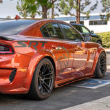2020-2023 Dodge Charger Widebody V3R Style Side Skirt Splitters - Vicrez